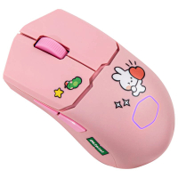 酷冷至尊 MM712 MM-712-WWOH3 LINE FRIENDS MININI 無線/藍牙 RGB 滑鼠 粉紅色 (V008) 