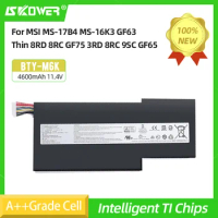 SKOWER BTY-M6K Battery for MSI MS-17B4 MS-16K3 GF63 Thin 8RD 8RC GF75 Thin 3RD 8RC 9SC GF65 Thin 9SE SX Thin 10SDR