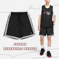 Nike 短褲 Jordan Essentials Shorts 男款 黑 休閒 鬆緊 基本款 喬丹 褲子 DQ7355-010
