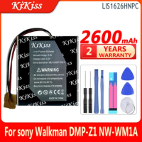 2600mAh KiKiss Battery LIS1626HNPC For sony Walkman DMP-Z1 NW-WM1A NW-WM1Z MP3
