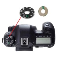 For Canon 5D2 5D3 5D4 60D 70D 6D 7D 80D 600D 700D 7D2 5Ds dial pad turntable patch tag plate nameplate Camera repair parts