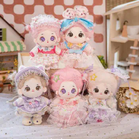20cm New Idol Doll Animal Plush Star Naked Doll Stuffed Custom Figure Toys Cotton Baby Plushies Toys Fans Collection Gifts Girls
