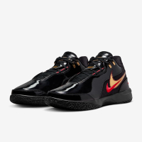 NIKE 籃球鞋 男鞋 運動鞋 包覆 緩震 ZM LEBRON NXXT GEN AMPD EP 黑 FJ1567-001