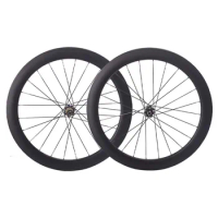 6 Pawls 700C bike road Carbon wheelset V brake disc brake 50mm 60mm deep clincher/tubeless bike wheel carbon road wheelset