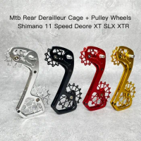 Mtb Rear Derailleur Cage Pulley Wheels for Shimano 11 12 speed Derailleur Oversized Bearing For Deore XT SLX XTR