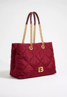 BIMBA Y LOLA Bimba Y Lola Large Dark Red Padded Shopper Bag