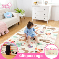 Infant Shining Baby Play Mat Xpe Puzzle Children's Mat Thickened Tae Infantil Crawling Pad Folding Mat Baby Car
