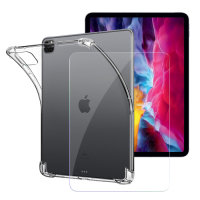CITY for 2020 iPad Pro 11吋 平板5D 4角軍規防摔殼+專用版9H鋼化玻璃保護貼組合