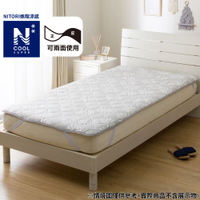 進階涼感 保潔墊 N COOL SP FLOWER GY 單人 S2509 NITORI宜得利家居