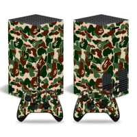 Camouflage For Xbox Series X Skin Sticker For Xbox Series X Pvc Skins For Xbox Series X Vinyl Sticker Protective Skins 4