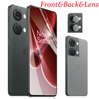 oneplus nord3 Front&amp;back film&amp;lens for oneplus nord 3 mica for nord ce 2 lite hydrogel film oneplus nord 2 4g 5g soft glass