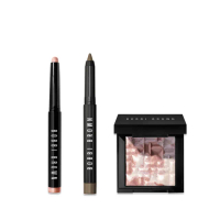 【Bobbi Brown 芭比波朗】流雲持久眼妝組(流雲防水持久炫彩眼影筆+流雲持久防水炫彩眼線筆)