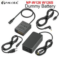 NP-W126s dummy battery CP-W126 DC Coupler fit charger for Fujifilm Ffuji X-A1 X-A2 X-E1 X-E2 X-Pro1 X-T10 X-T20 X-T2 X-M1 X-T3