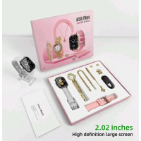 Ladies Gift Set Smart Watch (A58) full Set ready stock
