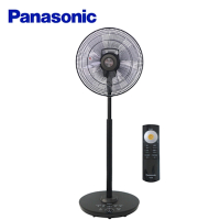 Panasonic 國際牌 14吋七片扇葉ECO智能溫控清淨負離子微電腦DC立扇(附遙控器)F-H14GND-K