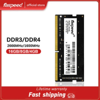 Faspeed Memoria Ram DDR4 DDR3 16GB 8GB 4GB 32GB 3200 2666 2400 1600 1333 MHZ Sodimm Laptop Notebook Memory Compatible Intel AMD