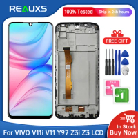 6.3" Original for VIVO V11i Y97 LCD Display Touch Screen Digitizer Assembly Replacement Repair Parts for V11 Z3i Z3 1806 LCD