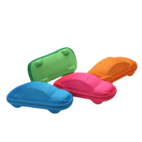 New Car Shaped Child Glasses Case Pure Color Cute Sunglasses Box Fit Children Day Gifts Eyewear Organizer With Zipper SN4098