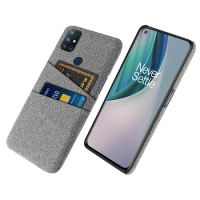 Nord N10 For OnePlus Nord N10 Case Dual Card Fabric Cloth Luxury Cover 1+ One Plus Nord N 10 5G Funda Coque BE2029 BE2025 2026