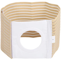 Ostomy Abdominal Belt Waist Support Wear On The Abdominal Stoma To Fix Bag And Prevent Parastomal Hernia (S)