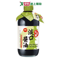 萬家香 純佳釀淡口醬油(450ML)【愛買】