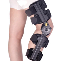 Orthopedic Adjustable Leg Support Hinged ROM Knee Brace