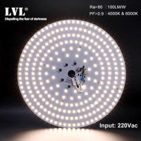 LED Lamp Chip SMD2835 Beads Smart IC 220V Input 6000K 4000K 7W 10W 18W 25W 36W 40W DIY Ceiling Sourc