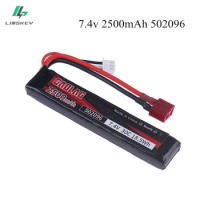 2s Water Gun 7.4V 2500mAh Lipo Battery For AKKU Mini Airsoft BB Air Pistol Electric Toys RC Parts 7.4v Rechargeable Battery