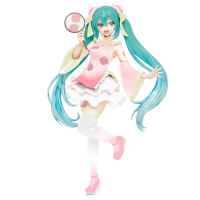 Original TAITO Cute Anime Figure Racing Miku Costumes Chinese Only Ver. Action Figure Colletible Model Toys MIKU