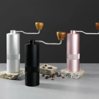 Portable Coffee Bean Grinder with Adjustable Setting Hand Crank Coffee Grinder Handheld Burr Coffee Grinder Kitchen Tool