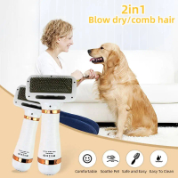 COD. Deemar Electric Hair Brush, Pet Hair Dryer Brush, Cat Hair Brush, Dog Hair Brush, Dog Hair Brus