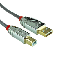 【LINDY 林帝】CROMO USB2.0 Type-A/公 to Type-B/公 傳輸線 1m 36641
