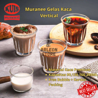 Gelas Minum Kaca Gelas Kaca Gelas Matcha Gelas Kopi Muranee Glass Vertical