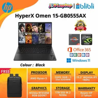 HP HyperX Omen 15-GB0555AX Black Ryzen 5 240 Win11 OHS