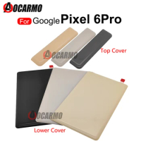 For Google Pixel 6Pro 6 Pro Top And Lower Frame Back Cover Panel Bezel Housing Bezel Replacement Repair Parts