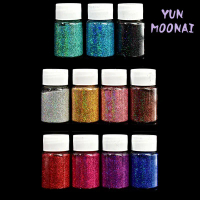 Glitter Geyser Serbuk Kilat Halus, Bahan DIY Kraf, Sesuai Resin Art, Hiasan Jurnal, Custom Mahjong &