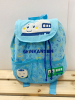 【震撼精品百貨】Shin Kan Sen 新幹線 兒童用後背包-藍#13007 震撼日式精品百貨