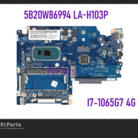 PcParts Refurbished 5B20W86994 For Lenovo Ideapad S340-14IIL Motherboard LA-H103P I3-1005G1 I5-1035G1 I7-1065G7 4G DDR4 14Inches