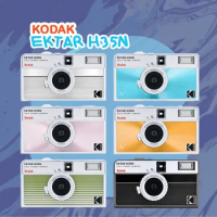 Original KODAK EKTAR H35 Half Frame Camera 35mm Film Camera Reusable Film Camera With Flash Film Camera Optional Film