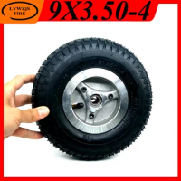 9x3.50-4 Wheel PneumaticTire with Alloy Rim for Electric Tricycle Elderly Electric Scooter 9 Inch Wheel Accessories