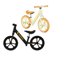 【B.DUCK】黃色小鴨兒童滑步平衡車(含停車踏板+小鴨車鈴 正版受權經鎖)