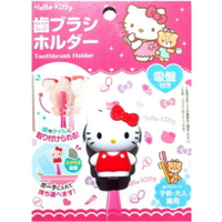【領券滿額折100】 日本Hello Kitty造型吸盤式牙刷架