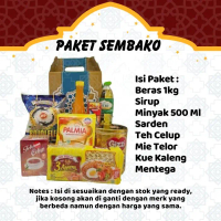 Termurah Parcel Hampers Paket Sembako Munggahan Lebaran Ready