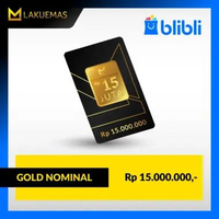 LAKU EMAS - VOUCHER EMAS FISIK Nominal 15 Juta