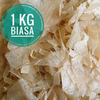 1 Kg Kulit Tahu/Kulit Kembang Tahu Kering Kiloan untuk aneka masakan 1 Kg BIASA