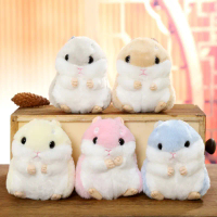 Liontin Tas Gantungan Kunci Boneka Hamster Lucu Bagcharm Karakter Marmut Imut