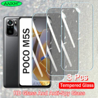 3Pcs Privacy Tempered Glass For POCO M5 M5S C40 M4 M3 F5 Pro Anti-spy Screen Protector POCO F5 X5 F4 X4 F3 X3 Pro GT Cover Glass