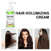 50ml Hair Curling Cream Styling Sculpting Frizzy Wavy Define Volumizing Boost Enhance Elastin Nourishing Fluffy Thickening D7v3