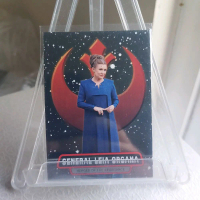 Trading Card - Topps - General Leia Organa (Chrome)