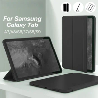 For Samsung Galaxy Tab A8 10.5 Tablet Case Accessories For Samsung Galaxy Tab A7/S6/S7/S8/S9 S7/8/9 Plus Protective Cover Funda